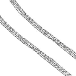 Collana con ciondolo - 18 carati Oro bianco - 0.30ct. tw. Diamante (Naturale)