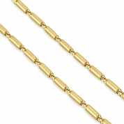 Collana - 18 carati Oro giallo, Oro bianco - 0.02ct. tw. Diamante (Naturale)