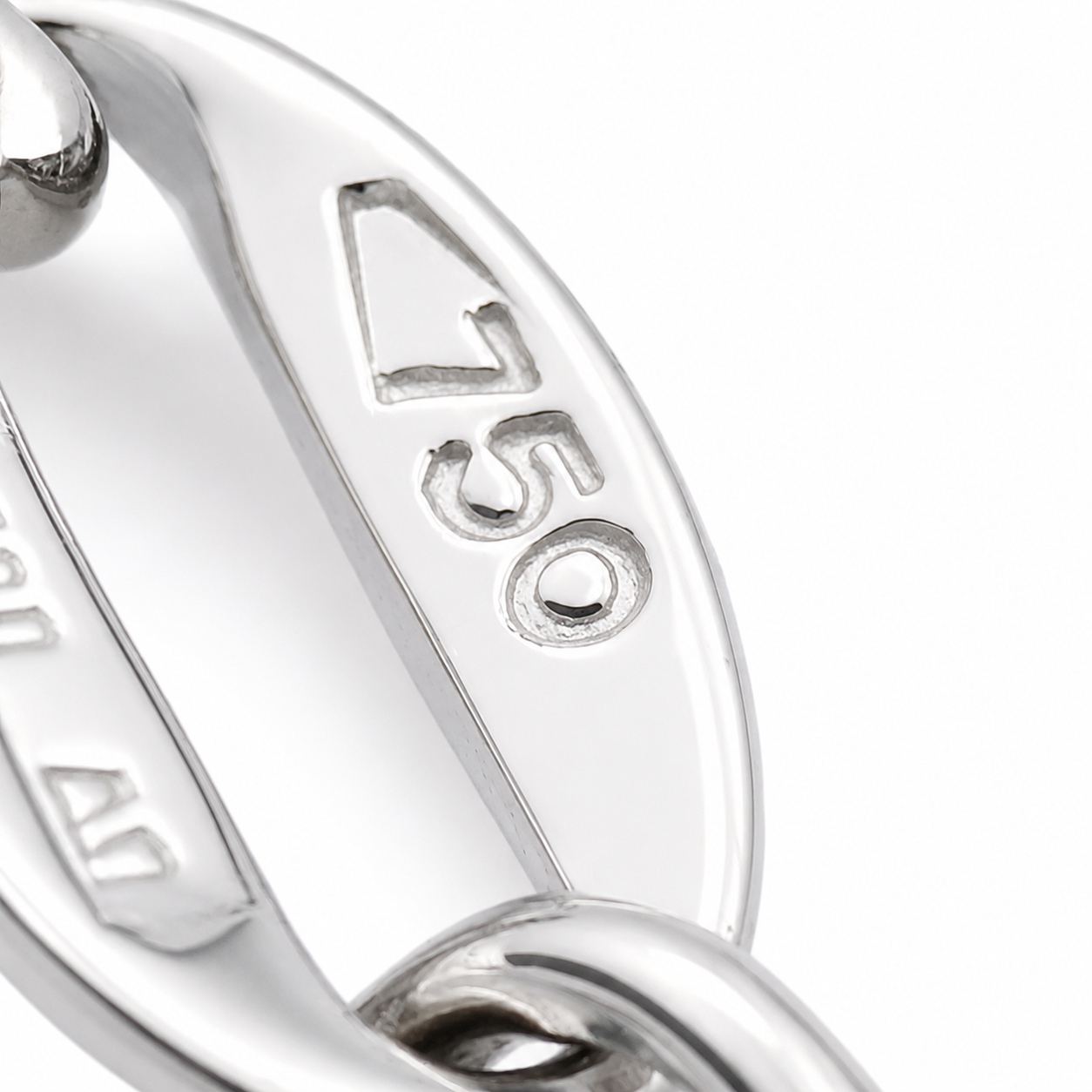 Collana con ciondolo - 18 carati Oro bianco - 1.48ct. tw. Acquamarina - Diamante