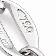 Collana con ciondolo - 18 carati Oro bianco - 1.48ct. tw. Acquamarina - Diamante