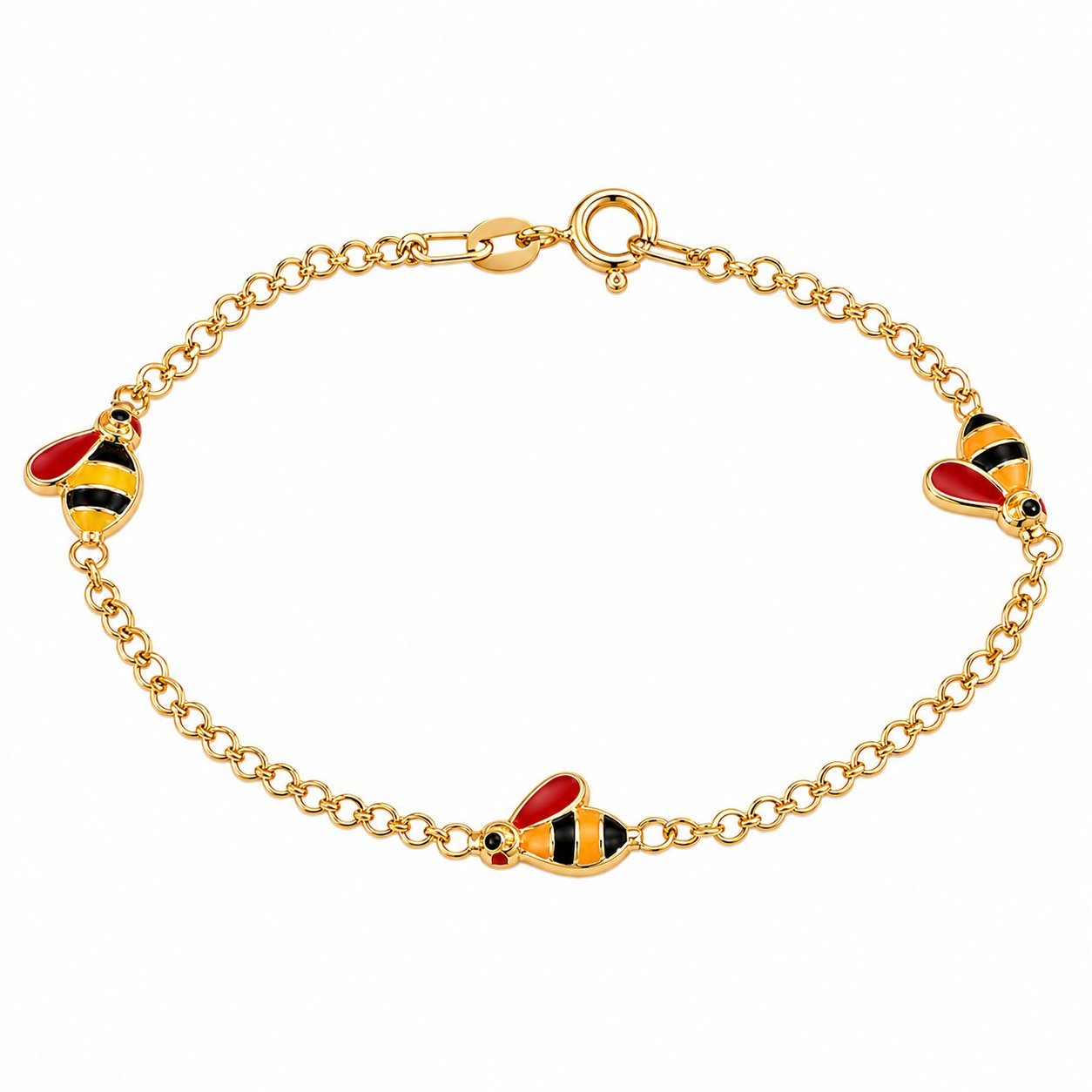 Bracciale - 18 carati Oro giallo - Handmade - Made in Italy