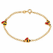Bracciale - 18 carati Oro giallo - Handmade - Made in Italy