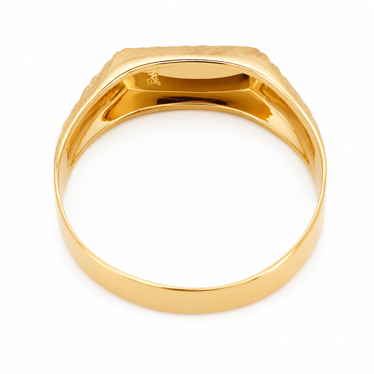 Anello - 18 carati Oro giallo - Made in Italy - Handmade