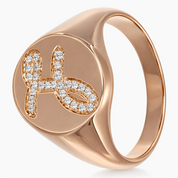 Anello da donna in oro giallo 18 carati diamanti naturali