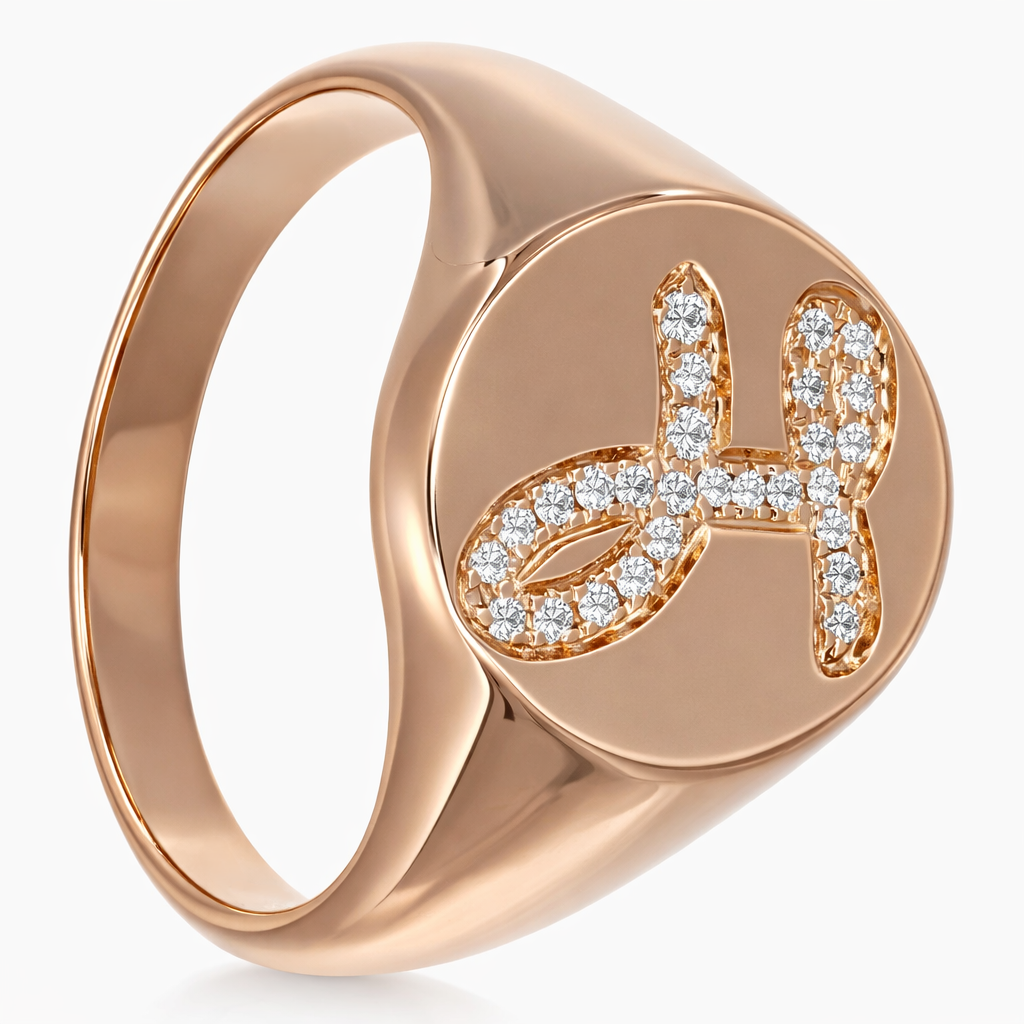 Anello da donna in oro giallo 18 carati diamanti naturali