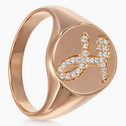 Anello da donna in oro giallo 18 carati diamanti naturali