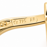 Orecchini - 18 carati Oro giallo - Made in Italy - Handmade