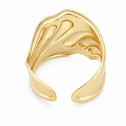 Anello - 18 carati Oro giallo - Made in Italy - Handmade
