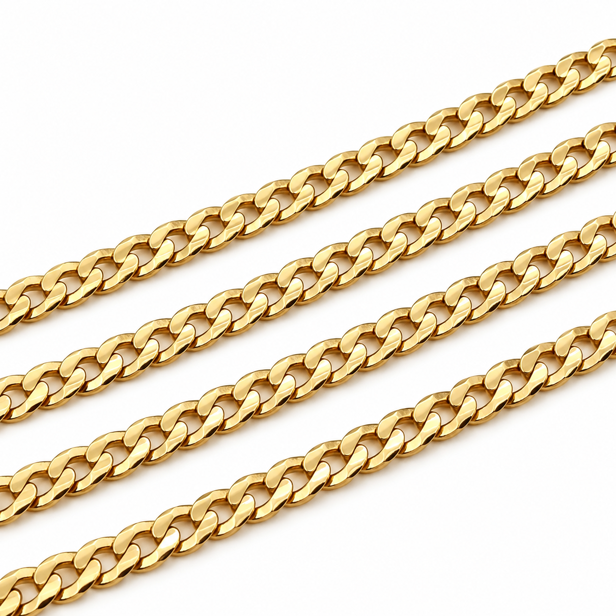 Necklace - 18 karat Yellow gold - Made in Italy - Handmade
