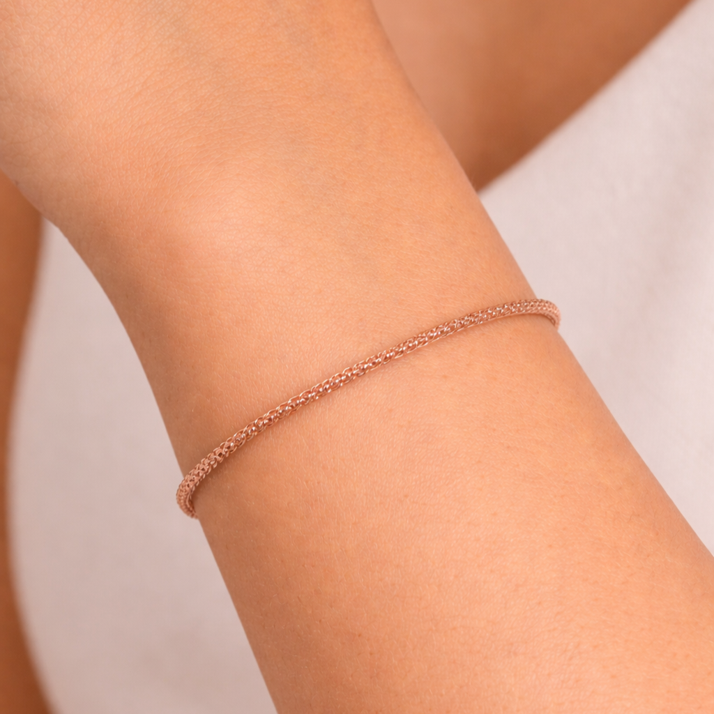 Bracciale - 18 carati Oro rosa