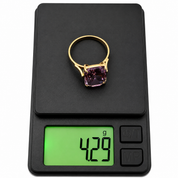 Anello - 18 carati Oro rosa - 7.60ct. tw. Quarzo - Made in Italy - Handmade
