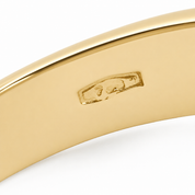 Anello - 18 carati Oro bianco, Oro giallo - 0.09ct. tw. Diamante (Naturale) - Made in Italy - Handmade