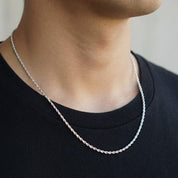 Collana - 18 carati Oro bianco - Made in Italy