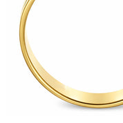 Anello - 18 carati Oro giallo - 0.32ct. tw. Zaffiro - Diamante