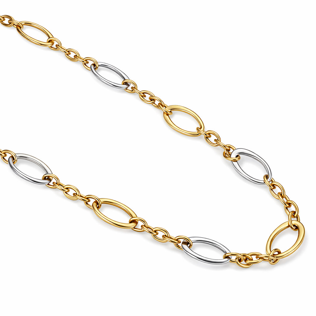 Collana - 18 carati Oro giallo, Oro bianco
