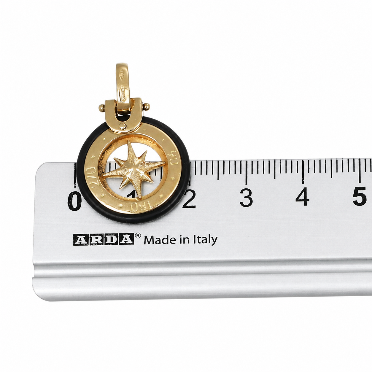 Ciondolo - 18 carati Oro giallo - Made in Italy - Handmade