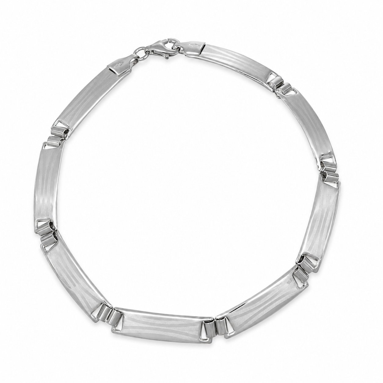 Bracciale - 18 carati Oro bianco - Handmade - Made in Italy