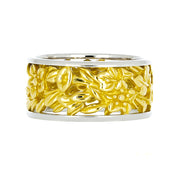 Anello - 18 carati Oro giallo, Oro bianco