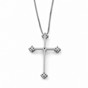 Collana con ciondolo - 18 carati Oro bianco - 0.35ct. tw. Diamante (Naturale) - Diamante - Made in Italy - Handmade