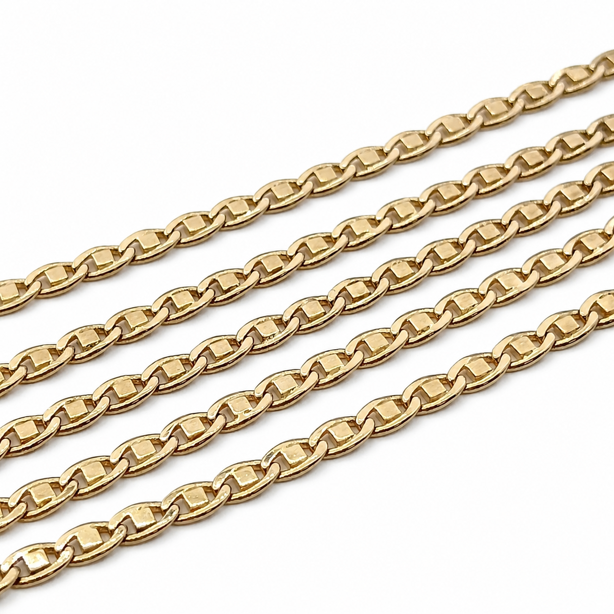 Collana - 18 carati Oro giallo - Made in Italy - Handmade