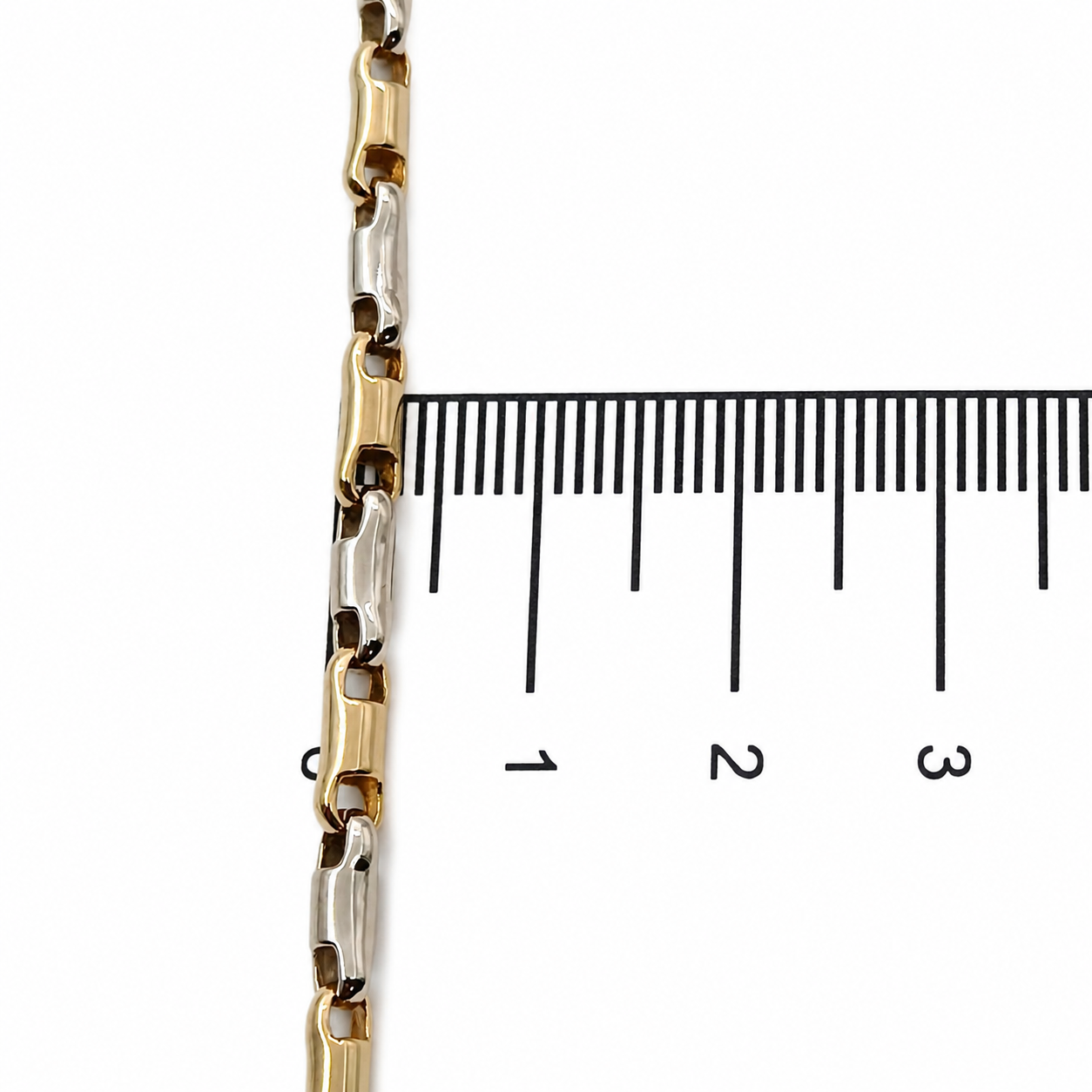 Collana - 18 carati Oro giallo, Oro bianco - Made in Italy - Handmade