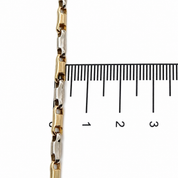 Collana - 18 carati Oro giallo, Oro bianco - Made in Italy - Handmade