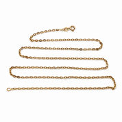 Collana - 18 carati Oro giallo - Made in Italy - Handmade