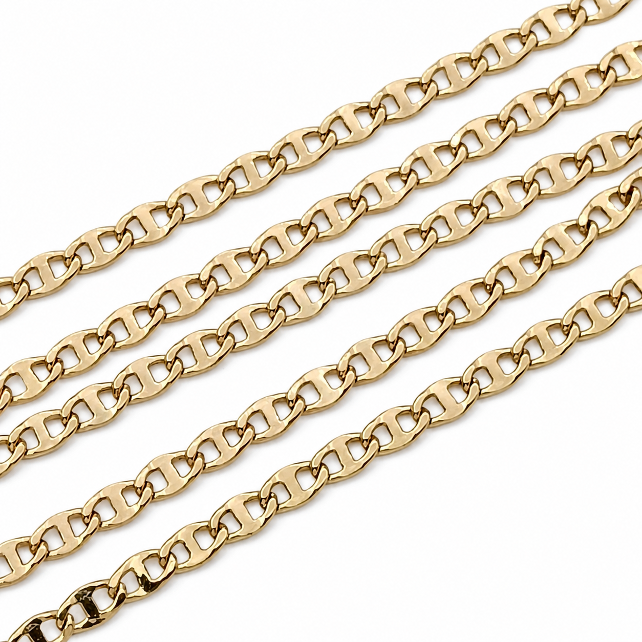 Collana - 18 carati Oro giallo - Made in Italy - Handmade