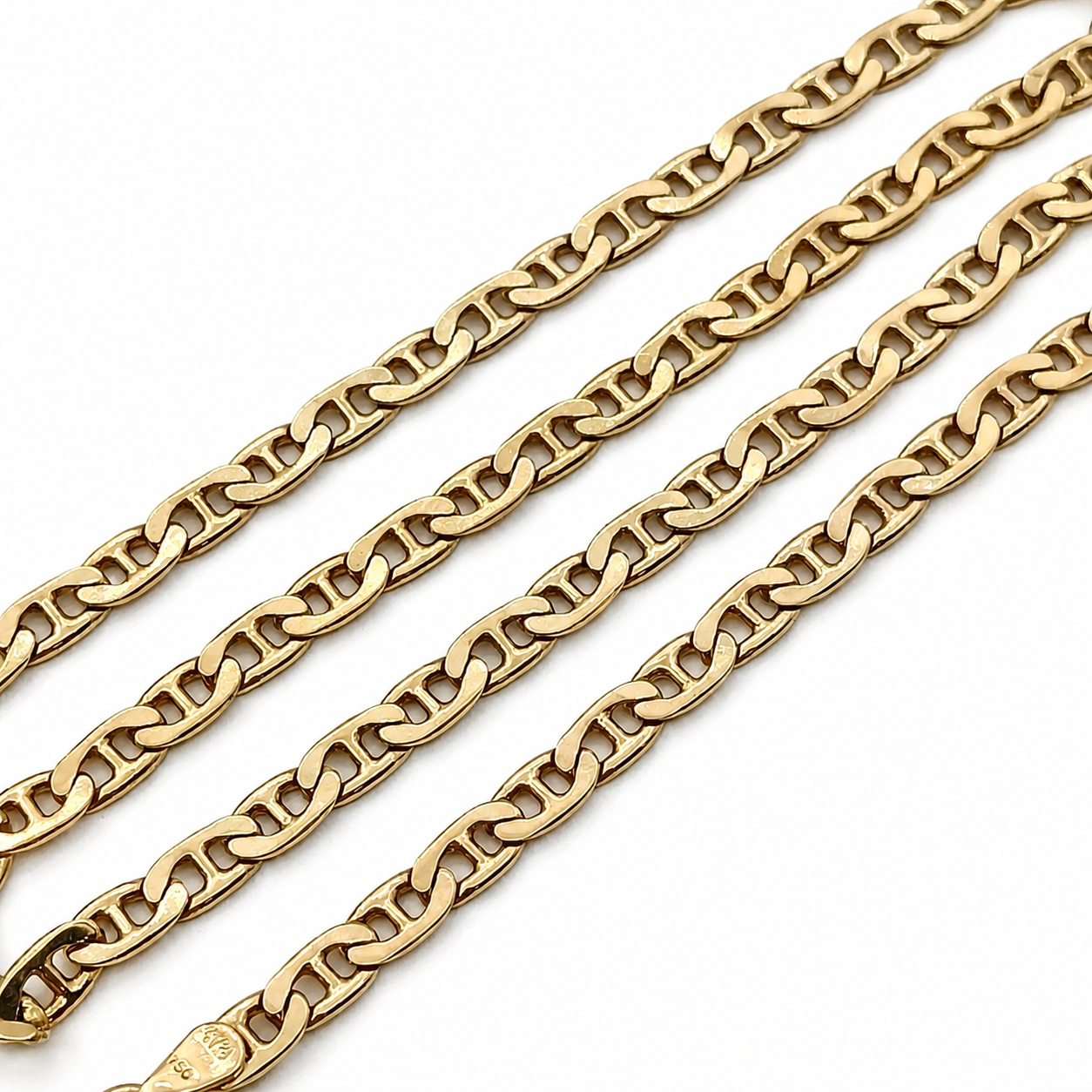 Collana - 18 carati Oro giallo - Made in Italy - Handmade