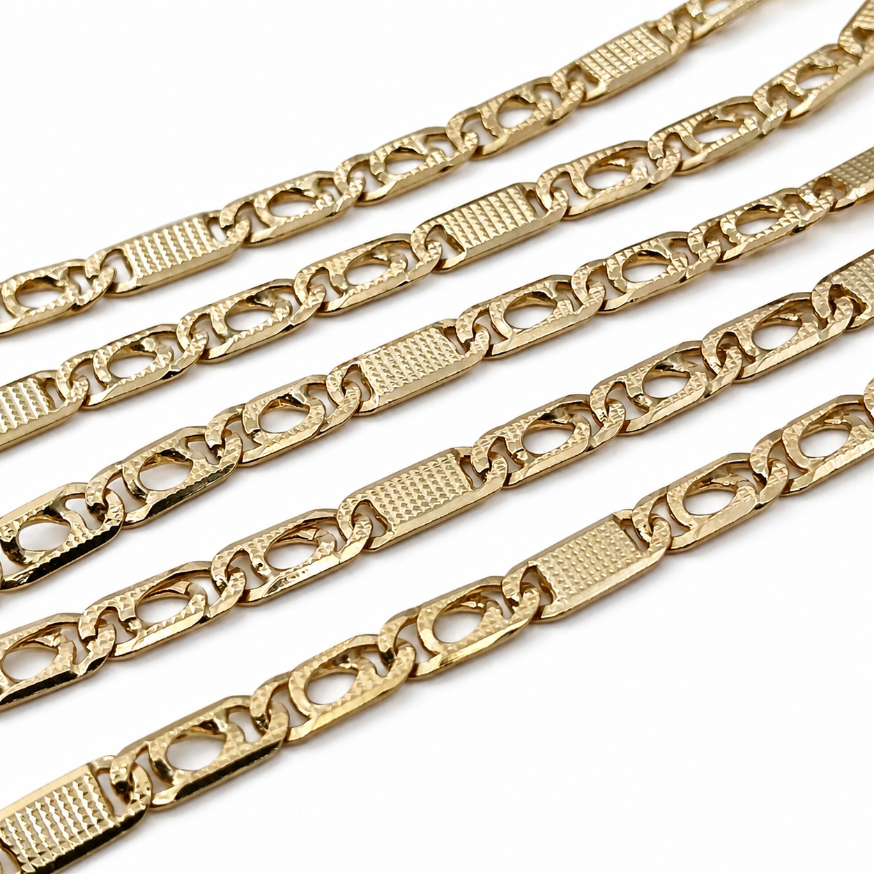 Collana - 18 carati Oro giallo - Made in Italy - Handmade