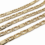 Collana - 18 carati Oro giallo - Made in Italy - Handmade