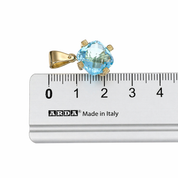 Ciondolo - 18 carati Oro giallo - 7.00ct. tw. Topazio - Made in Italy - Handmade