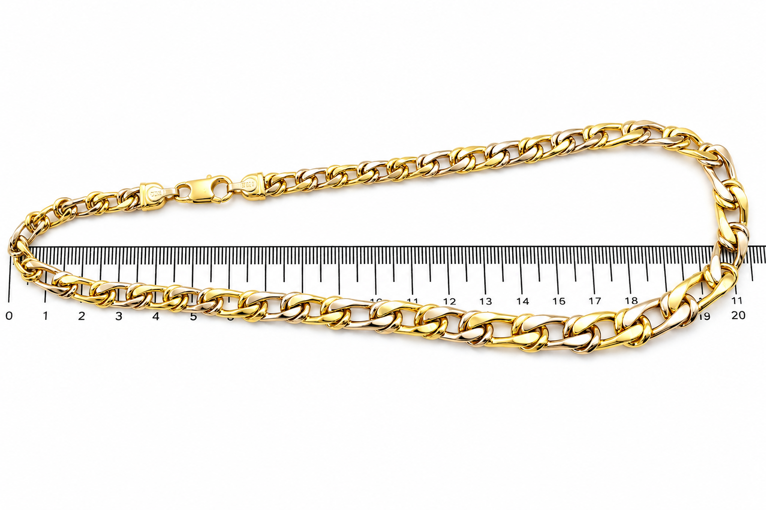 Collana - 18 carati Oro giallo, Oro bianco - Made in Italy - Handmade