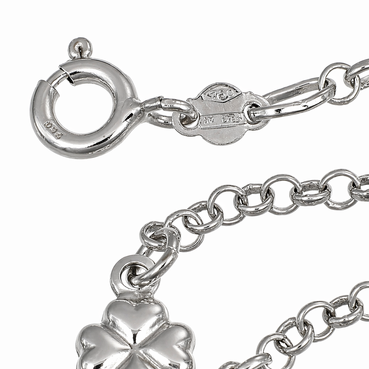 Bracciale - 18 carati Oro bianco