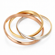 Anello - 18 carati Oro giallo, Oro bianco, Oro rosa