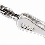 Collana - 18 carati Oro bianco - Made In Italy - Hand Made