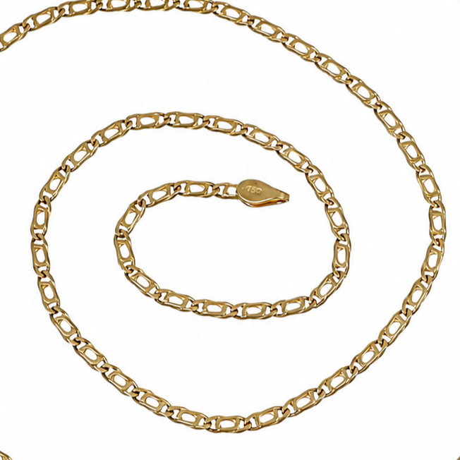 Collana - 18 carati Oro giallo - Made in Italy - Handmade
