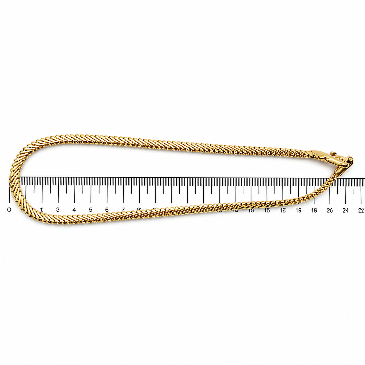 Collana - 18 carati Oro giallo - 0.15ct. tw. Diamante (Naturale) - Made in Italy - Handmade