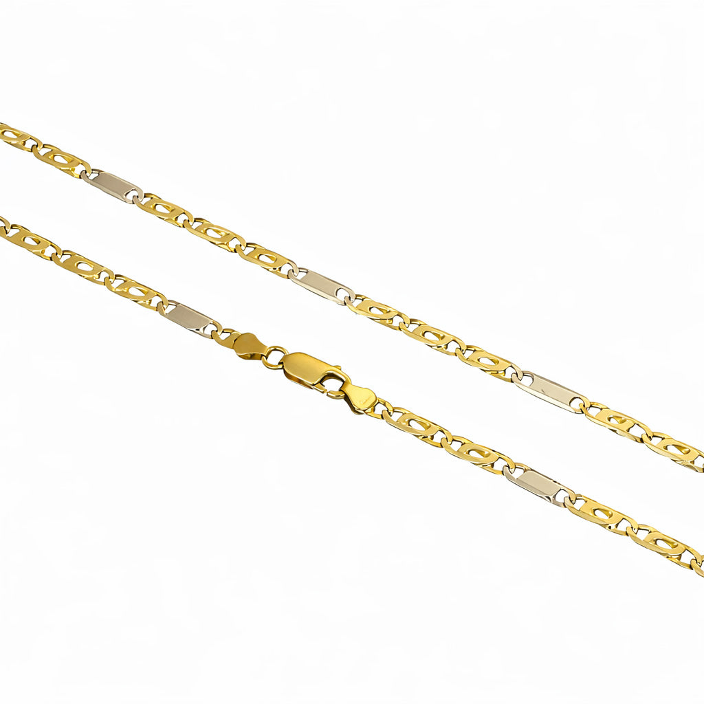 Collana - 18 carati Oro giallo, Oro bianco