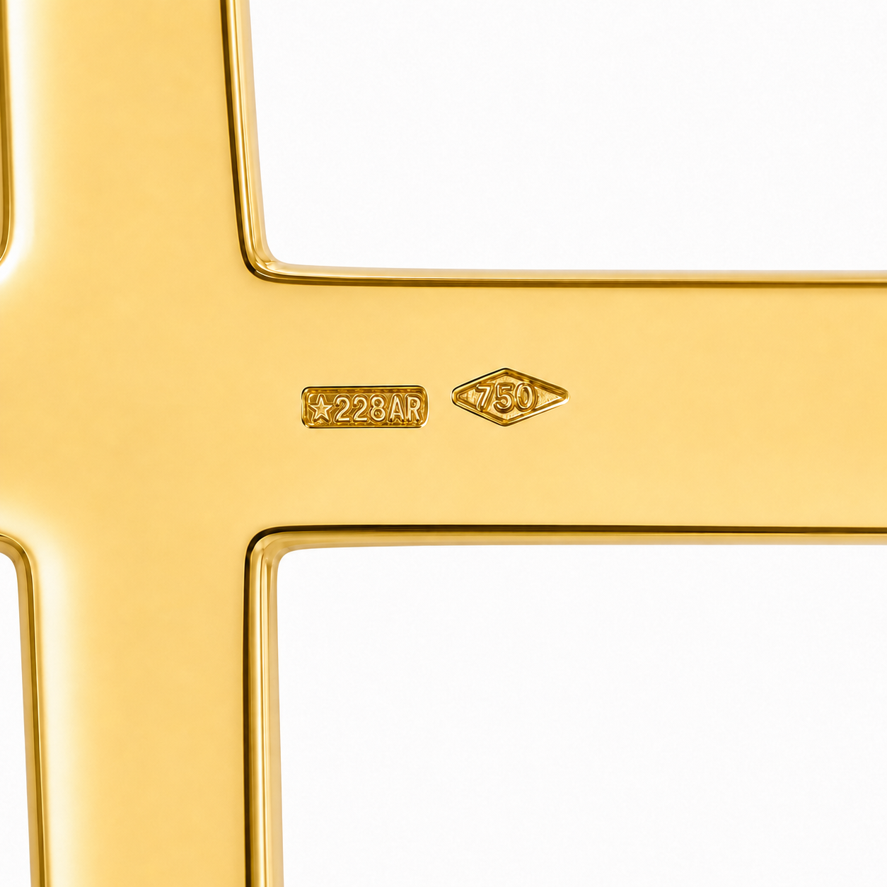 Ciondolo - 18 carati Oro giallo - Made in Italy - Handmade