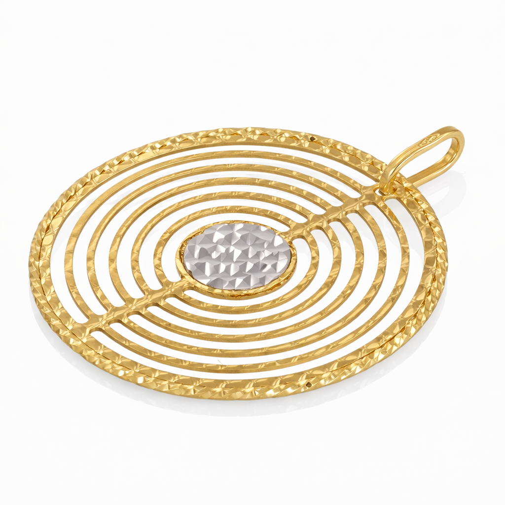 Ciondolo - 18 carati Oro giallo, Oro bianco