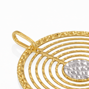 Ciondolo - 18 carati Oro giallo, Oro bianco