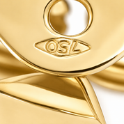 Orecchini - 18 carati Oro giallo - Made in Italy - Handmade