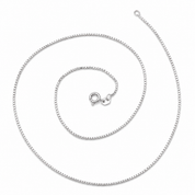 Collana - 18 carati Oro bianco - Made In Italy - Hand Made