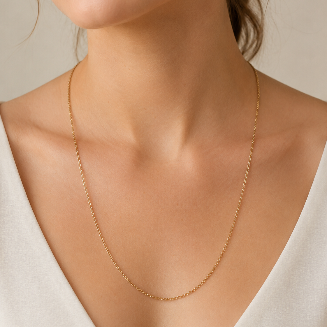 Collana - 18 carati Oro giallo - Made in Italy - Handmade