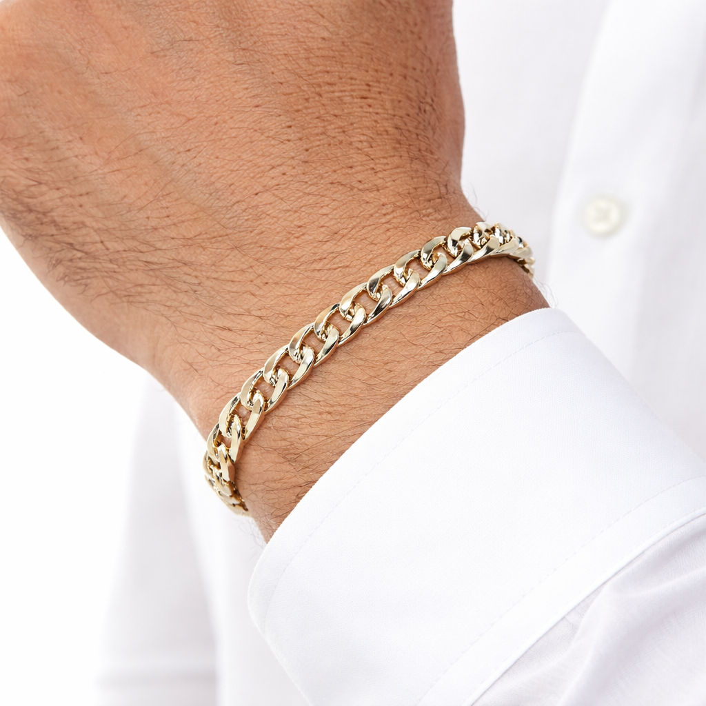 Bracciale Oro Giallo Oro Bianco 18 carati