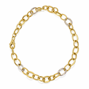 Bracciale - 18 carati Oro giallo, Oro bianco