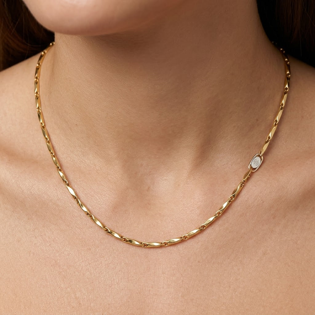 Collana - 18 carati Oro giallo - Made in Italy