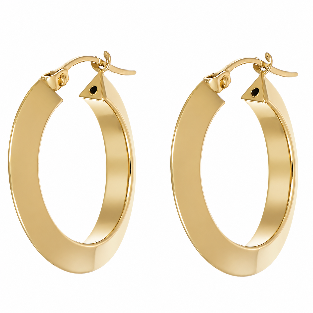 Orecchini - 18 carati Oro giallo - Made in Italy - Handmade