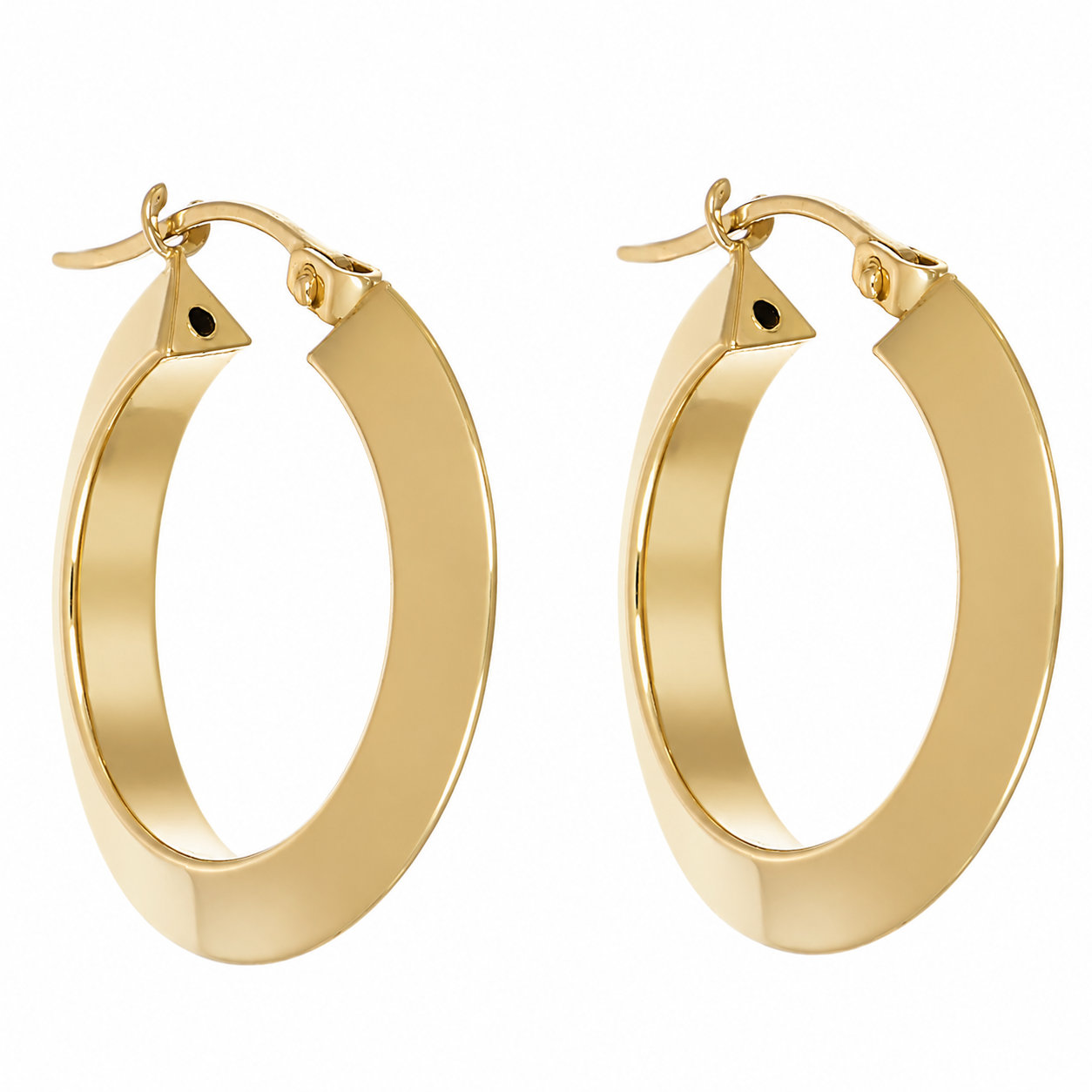 Orecchini - 18 carati Oro giallo - Made in Italy - Handmade